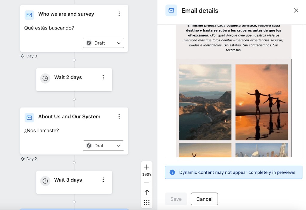 Marketing — about us email sequence